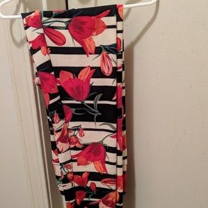 Floral leggings